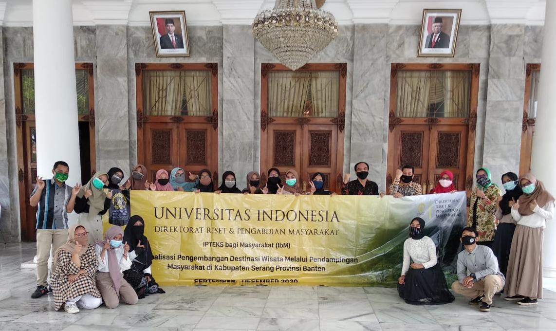 Tim Dosen Vokasi Ui Beri Pelatihan Branding Guna Optimalkan Destinasi Wisata Di Serang Banten Universitas Indonesia